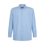 Camisa Oxford Con Bolsillo - celeste-claro, xl