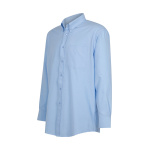 Camisa Oxford Con Bolsillo - celeste-claro, xl