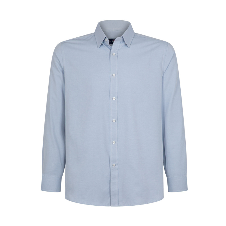 Camisa Oxford Light - celeste-oscuro, xl