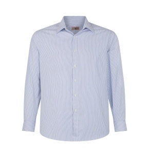 Camisa Trevira Urban Listada - azul, xl