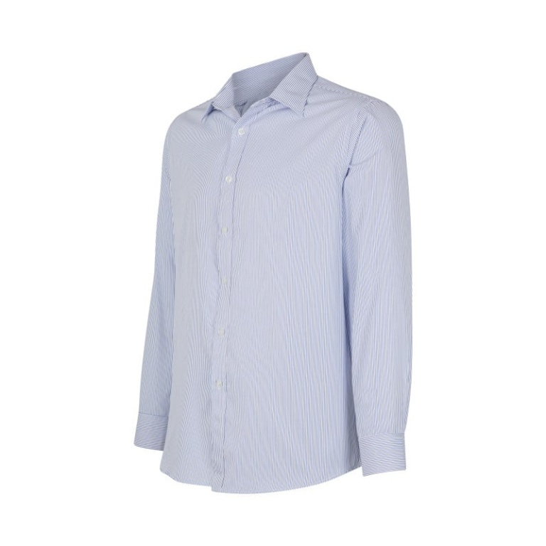 Camisa Trevira Urban Listada - azul, xl