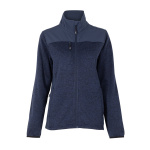 Chaqueta Knit Fleece Mujer - azul, s