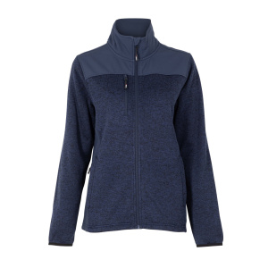 Chaqueta Knit Fleece Mujer - azul, s