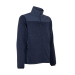 Chaqueta Knit Fleece Hombre - azul, s
