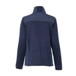 Chaqueta Knit Fleece Mujer - azul, s