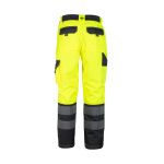 Pantalon Alta Visibilidad Bi Color Clase 2 - amarillo-gris-oscuro, s