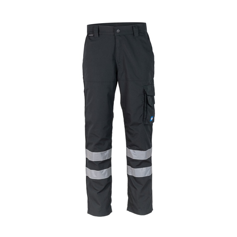 Pantalon Cargo Alerce Con Cinta Reflectiva Hombre - negro, 58