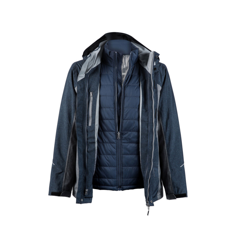 Parka 3 En 1 Secuoya Hombre - azul, s