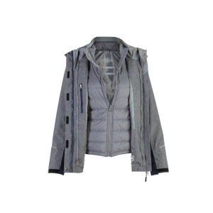 Parka 3 En 1 Secuoya Mujer - gris, s