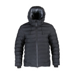 Parka Pukem Con Gorro Hombre - negro, s
