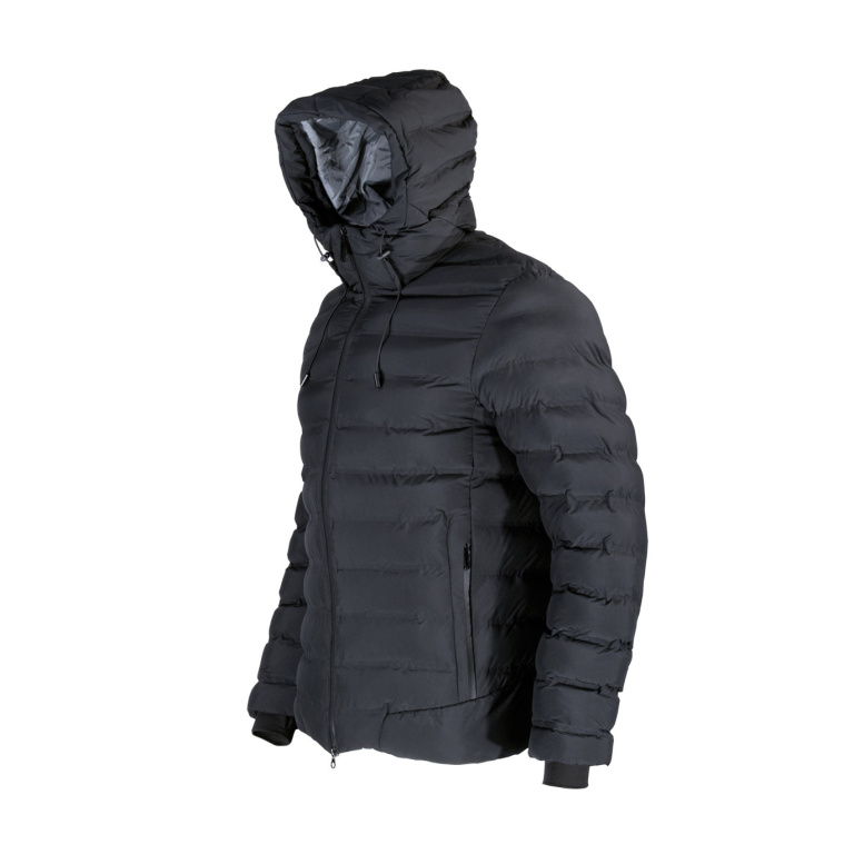 Parka Pukem Con Gorro Hombre - negro, s