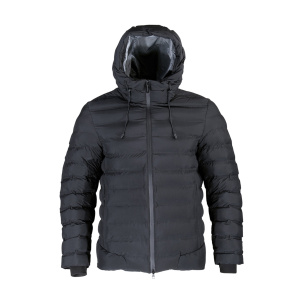 Parka Pukem Con Gorro Hombre - negro, s