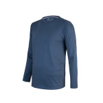 Polera Dryfresh Smooth Manga Larga Hombre - azul-noche, xl