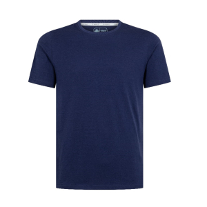 Polera Essential Soft Manga Corta Hombre - azul, xl