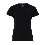 Polera 95% Algodón Manga Corta Mujer - negro, xl