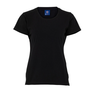 Polera 95% Algodón Manga Corta Mujer - negro, xl