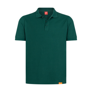 Polera Pique Manga Corta Hombre - verde-pino, xl