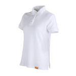 Polera Pique 80% Algodón Manga Corta Mujer - blanco, xl