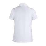 Polera Pique 80% Algodón Manga Corta Mujer - blanco, xl