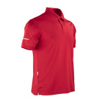 Polera Pique WorkDry Manga Corta Hombre - rojo, xl