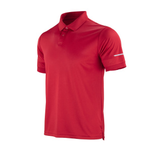 Polera Pique WorkDry Manga Corta Hombre - rojo, xl