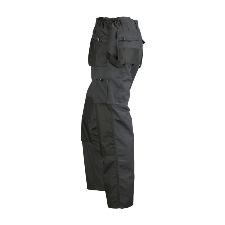 Pantalon Actium Canvas Hombre - gris-oscuro, s