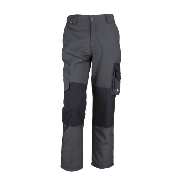 Pantalón Cargo Alerce Bi-Color Rodilla Reforzada Hombre - gris-claro-gris-oscuro, 58