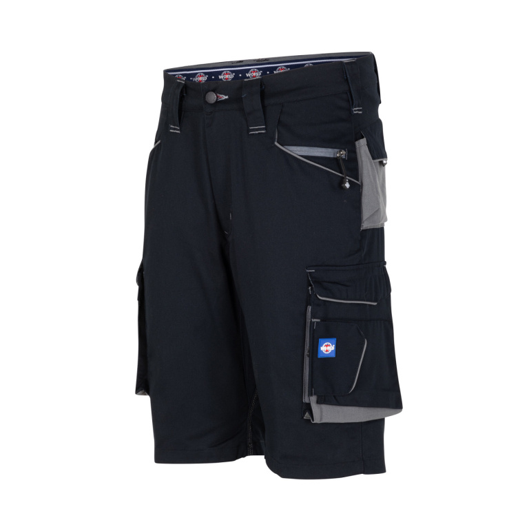 Short Cargo Hombre - negro-gris, 54