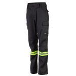 Pantalón Cargo Alta Visibilidad Con Cinta Dia Y Noche - negro, s