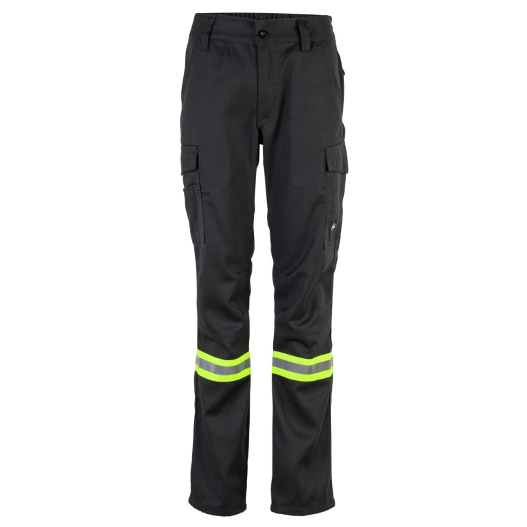 Pantalón Cargo Alta Visibilidad Con Cinta Dia Y Noche - negro, s