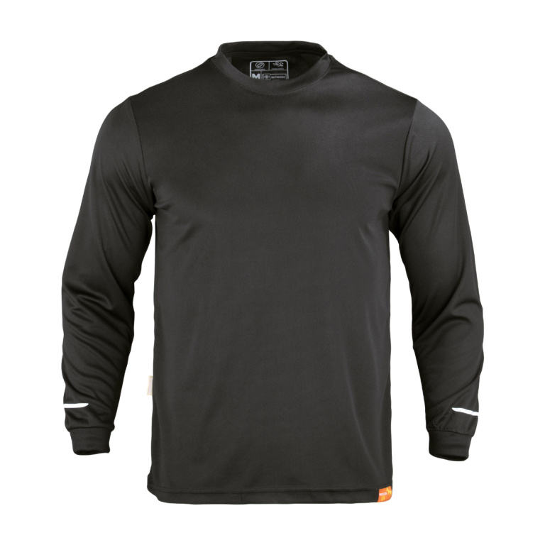 Polera WorkDry Manga Larga Hombre - negro, s