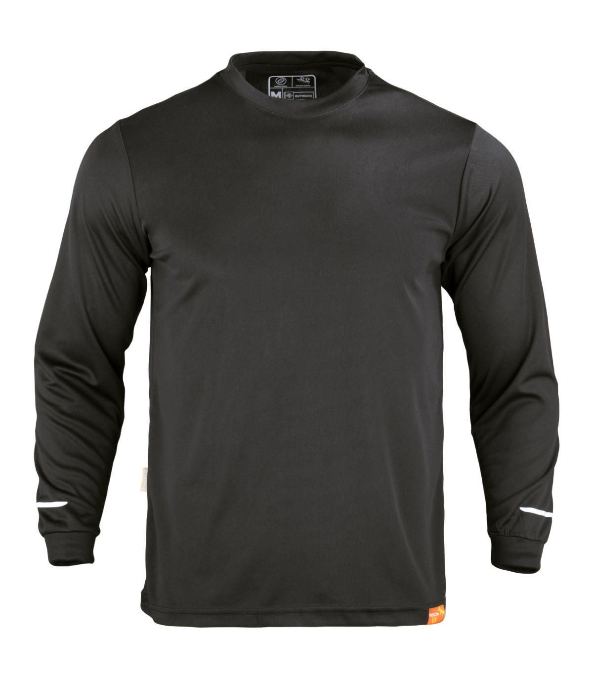 polera-work-dry-hombre-mlarga (4) Polera WorkDry Manga Larga Hombre - negro, s