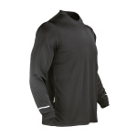 Polera WorkDry Manga Larga Hombre - negro, s