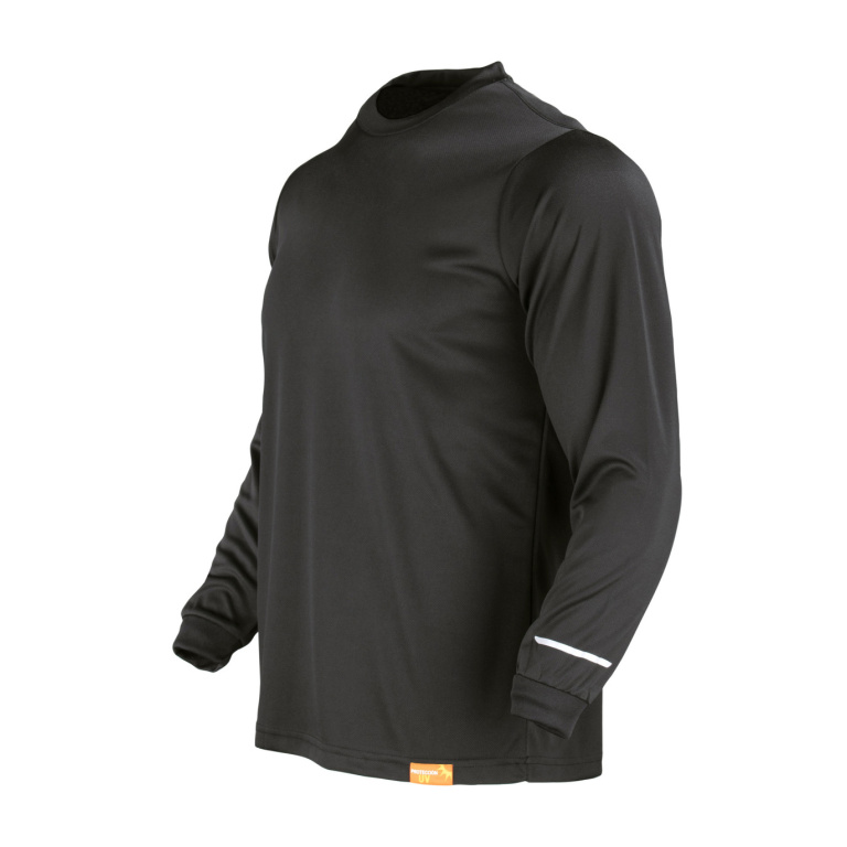 Polera WorkDry Manga Larga Hombre - negro, s