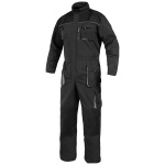 Overol Actium Canvas - gris-oscuro, xl