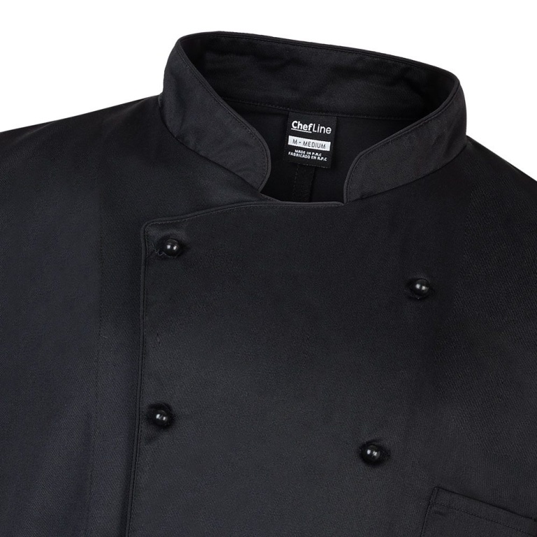 Chaqueta Chef Hombre - negro, xl