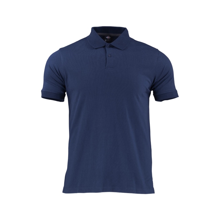 Polera Pique Dryfresh Manga Corta Hombre - azul, xl