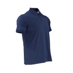 Polera Pique Dryfresh Manga Corta Hombre - azul, xl
