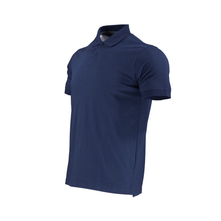 Polera Pique Dryfresh Manga Corta Hombre - azul, xl