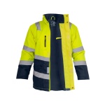 Parka Térmica Alta Visibilidad Clase 2 Hombre - amarillo-azul-marino, xl