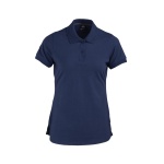 Polera Pique Dryfresh Manga Corta Mujer - azul, xl