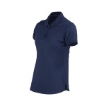Polera Pique Dryfresh Manga Corta Mujer - azul, xl