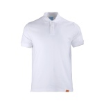 Polera Pique 80% Algodón Manga Corta Hombre - blanco, xl