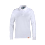 Polera Pique 80% Algodón Manga Larga Mujer - blanco, xl