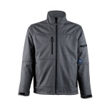 Softshell Expert Hombre - gris-negro, s