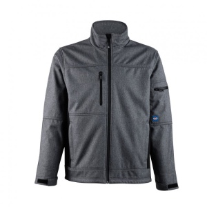 Softshell Expert Hombre - gris-negro, s