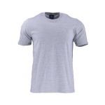 Polera 100% Algodon Manga Corta Hombre - gris, s