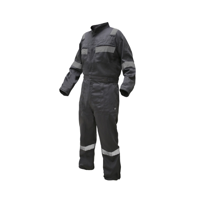 Overol Gabardina Practical Line - gris, xl