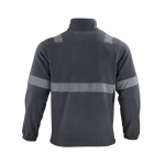 Micropolar Con Cinta Reflectiva Manga Larga Hombre - gris-oscuro, xl
