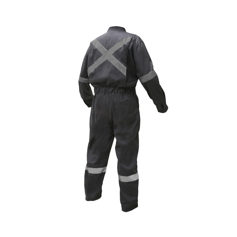 Overol Gabardina Practical Line - gris, xl